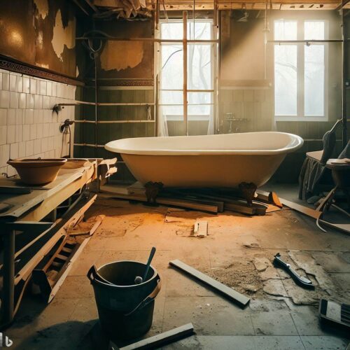 Bathroom renovation in Lynwood, WA